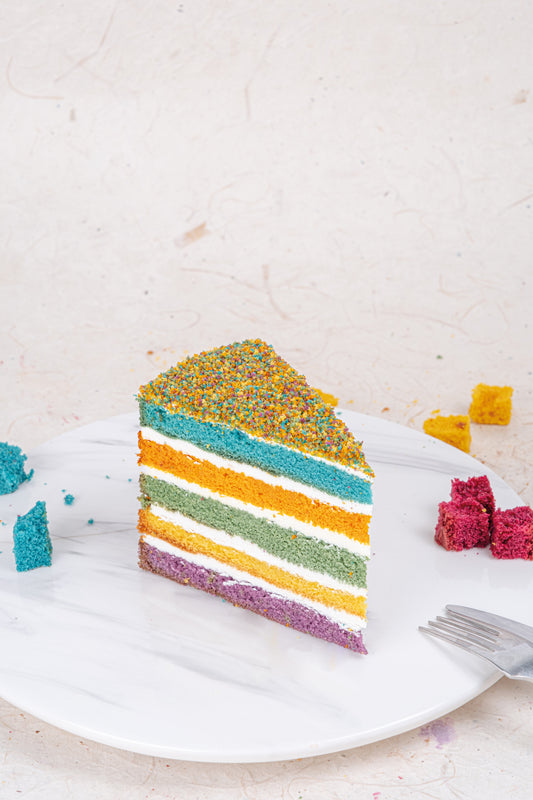 CARNAVAL RAINBOW CAKE (14 SLICES)