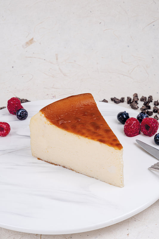 SAN SEBASTIAN BURNT CHEESECAKE (10 SLICES)