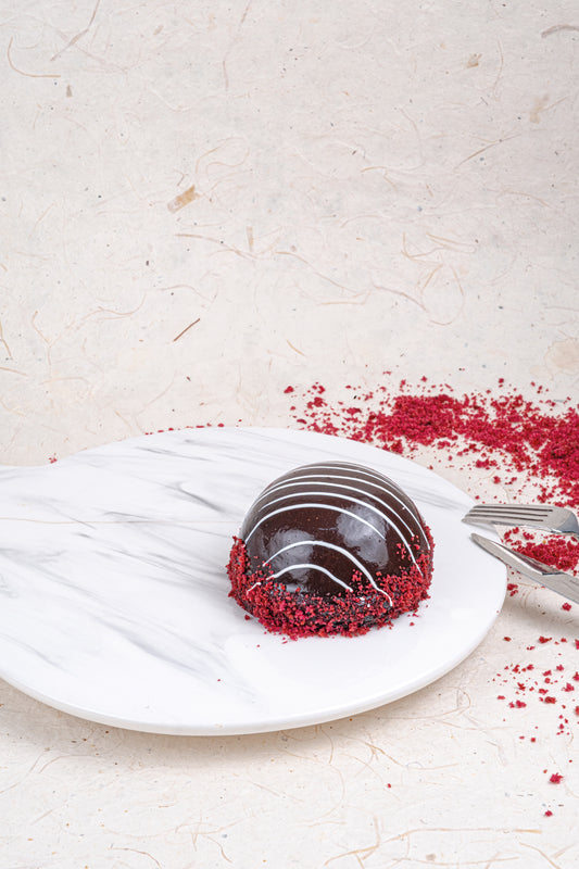 CHERRY DOME CAKE (9 PIECES)