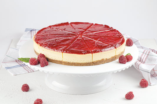 RASPBERRY CHEESECAKE (12 SLICES)
