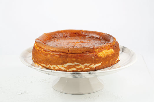 SAN SEBASTIAN BURNT CHEESECAKE (10 SLICES)